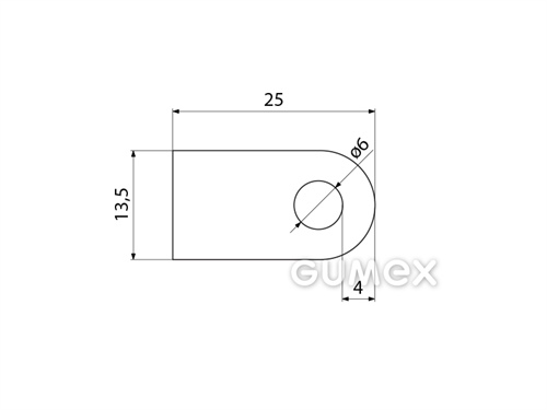 SILIKONPROFILE D-FORM